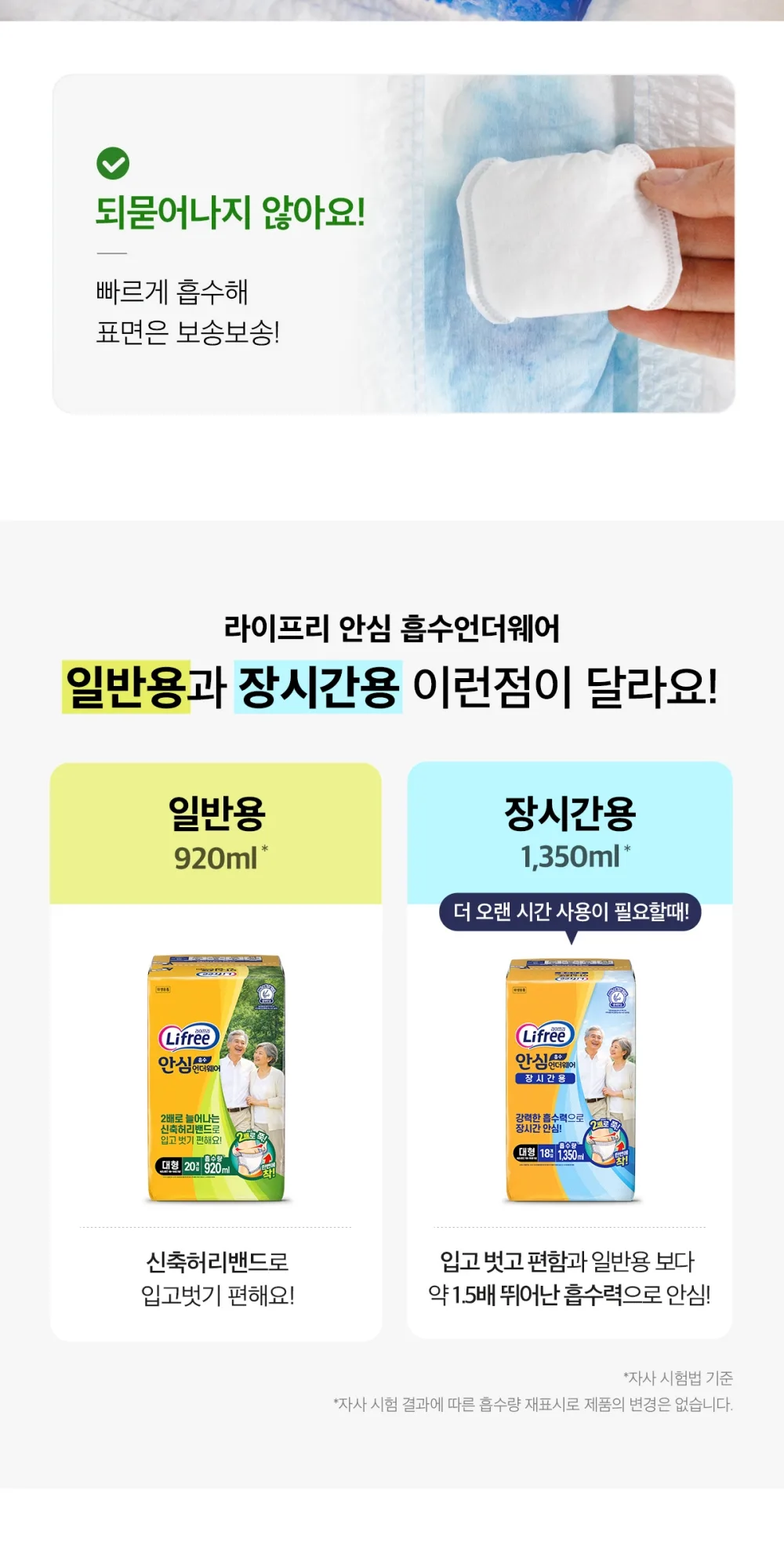 안심흡수언더웨어 일반용 상세 이미지 5